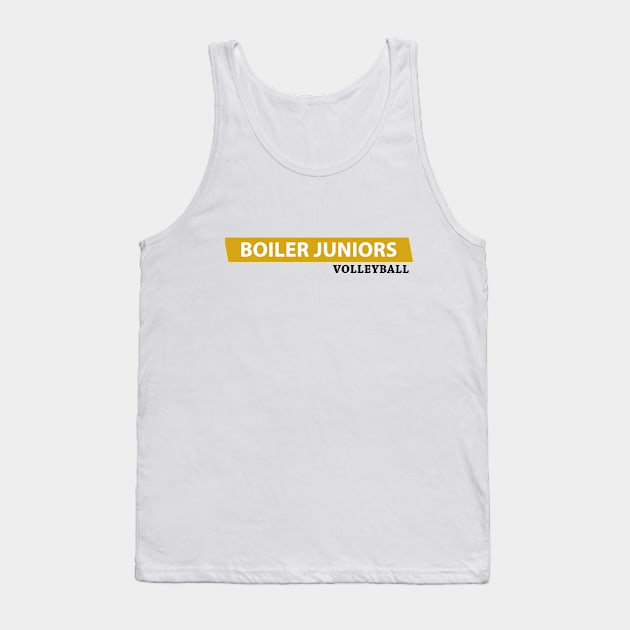 Gold background Logo Tank Top by BoilerJuniors